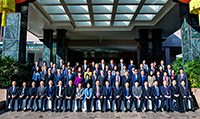A group photo of all representatives at the 14th meeting of Mainland and Hong Kong Science and Technology Co-operation Committee